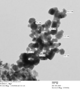 Nano magnesium oxide